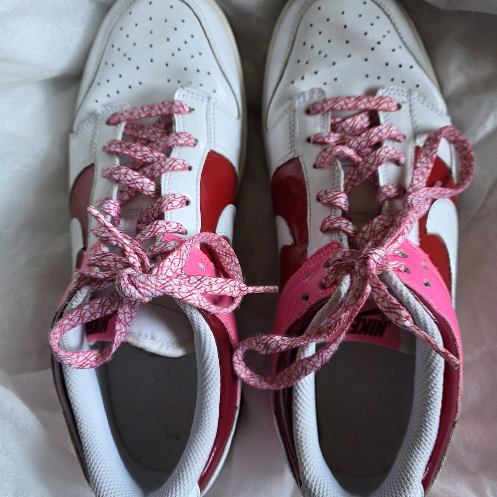 Nike Dunk Low Valentines Day 2007 White Pink Red